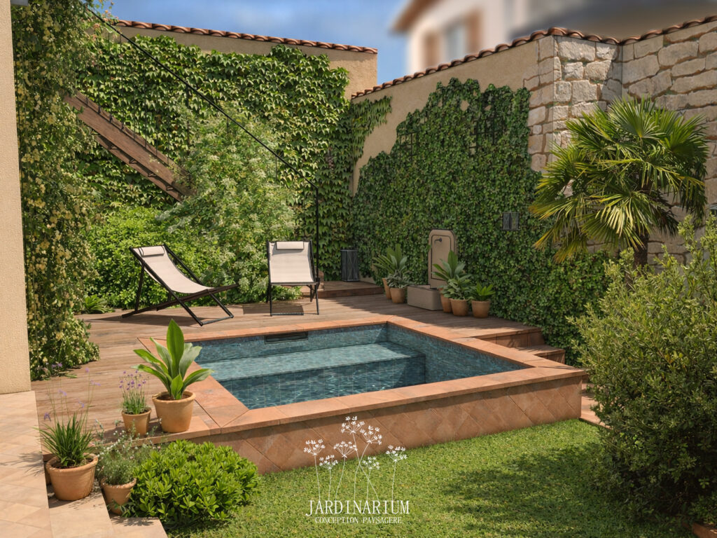 Conception 3D jardin