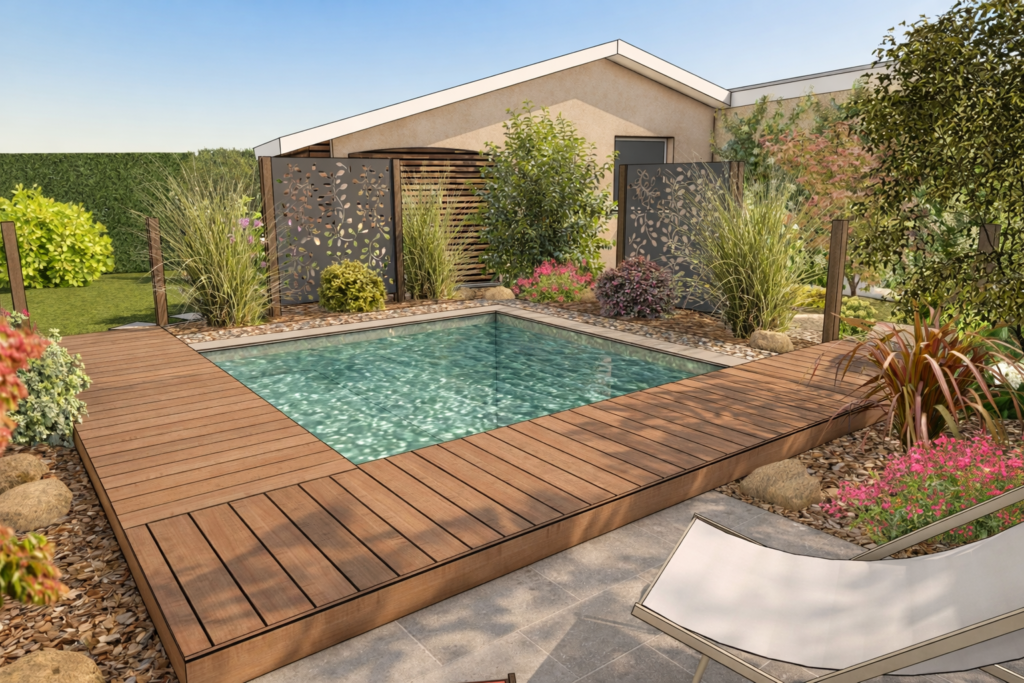 Conception 3D jardin