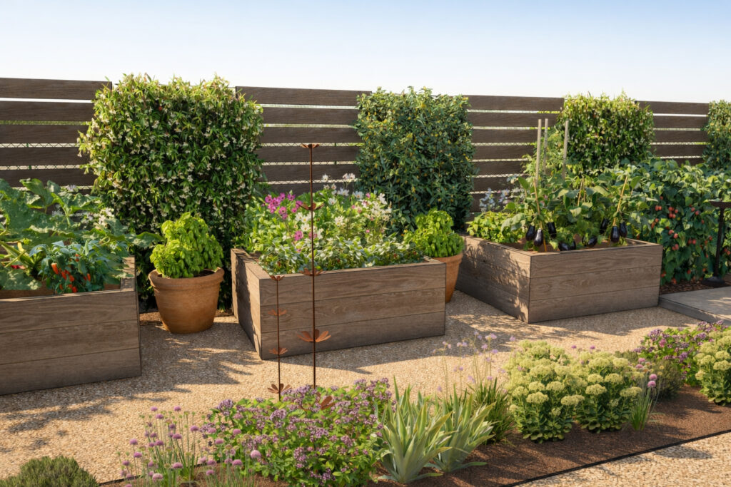 Conception 3D jardin